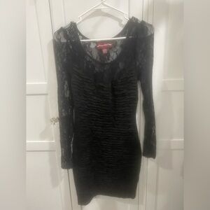 Sugar & Spice New Without Tags Black Lace Dress